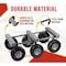 Mytee Products 40 inx22 in 6 Wheel All Terrain Dolly 1,200 lbs WLL w/ 10 in Casters Mover MD-PC4022 - alternate 3