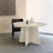 Mayline Medina Round Conference Table, Textured Sea Salt Wood, MDF Frame, 48 in Dia x 29.5 in H MNCR48TSS - alternate 1