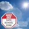 Signmission Keep Out Safe School Zone, 6 Inch X 6 Inch, Plastic Sign OC-P-6-77 - alternate 3