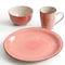 Gibson Home 12 Piece Pastel Stoneware Dinnerware Set in Assorted Colors 123360.12 - alternate 2