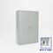 Pucel Double Door Storage Cabinet, 4 Adjustable Shelves, 48 in W x 78 in H x 19 in D, Gray HDSC-4872-19-4L-DD - alternate 1