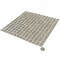 Apollo Tile Altin 12inx12in Glossy Shimmer Flint Silver Glass Mosaic Wall and Floor Tile 20 sqft/case, 20PK APLFG028820SA - alternate 2