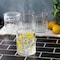 Gibson Home 4 Piece 13 Ounce Iceberg Embossed Double Old-Fashioned Glass Set 142171.04 - alternate 2