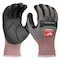 Milwaukee Tool Anti-Vibration Cut Level 4 High Dexterity Nitrile Dipped Glove - XL 48-73-8763 - alternate 1
