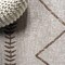 Jonathan Y Derya Tribal Diamond Trellis Beige/Brown 2 ft. x 10 ft. Indoor/Outdoor Runner Rug SMB129A-210 - alternate 3