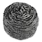Boardwalk Stainless Steel Scrubber, 3.93 x 1.96, Silver, 72PK BWKSCRUBBER - alternate 1