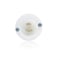 Leviton Midget Flanged Locking Inlet, 15 A, 125V AC, 2 Pole, Screw Terminals, White ML1-PB - alternate 1