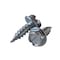 Malco Wood Screw, #8, 1/2 in, Round Head Slotted Drive, 1000 PK HW8X1/2ZT - alternate 2