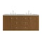 James Martin Vanities Laurent 60" Double Vanity, Honey Oak w/ 3 CM Lime Delight Silestone Top 545-V60D-HNO-3LDL - alternate 2