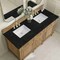 James Martin Vanities Lorelai 60" Double Vanity, Light Natural Oak, w/ 3 CM Phantome Eclos Top 424-V60D-LNO-3PHT - alternate 2