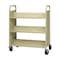 Hirsh Hirsh Double-sided Mobile Book Cart for Schools, Putty 21785 - alternate 2