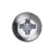 Auveco 10-24 x 3/4in Phillips Pan Head Machine Screw Zinc, 100PK 15388 - alternate 2