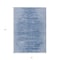 Homeroots 3' X 5' Denim Blue And Sky Blue Abstract Washable Indoor Outdoor Area Rug 587632 - alternate 3