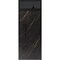 Vdomdoors Steel Door Dekton 0118 Natural Noir 96вЂќ/ Top Exterior Window Sidelite Entry Door Painted W36xH96+ DEKTON0118EXD-NOIR-W36xH96+16-RH-I - alternate 1