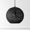 Jonathan Y Lacey 12" 1-Light Bohemian Minimalist Adjustable Rattan-Style Woven Rope Globe Basket LED Pendant, Bl JYL1134B - alternate 4