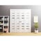 Sartodoors Sliding Closet Double Bi-fold Doors White Solid Core Modern Interior QUADRO4266DBF-WS-72 x 96 (4* 18x96) - alternate 3