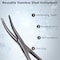 A2Z Scilab Hemostat Kelly 5.5 Inch Curved Half Serrated Jaws A2Z-ZR1099 - alternate 2