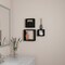Lavish Home Floating Shelves Cube Wall Shelf Set with Hidden Brackets, 3 Sizes to Display Decor, Black 80-FLT-3 - alternate 4