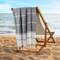 Lavish Home 6 Pack Turkish Beach Towel Set Oversized Beach Towels Bulk Lightweight Blankets Set Quick Dry 67-0040TT - alternate 2