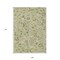 Homeroots 9' X 12' Artichoke Green Gray And Brown Floral Washable Indoor Outdoor Area Rug 597792 - alternate 2