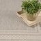 Homeroots 4' X 6' Gray Geometric Indoor Outdoor Area Rug 572619 - alternate 2