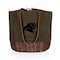 Picnic Time Family Of Brands NFL Carolina Panthers - Coronado Canvas and Willow Basket Tote 203-00-140-054-2 - alternate 1