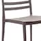 Flash Furniture Bridgeport Indoor-Outdoor Stacking Patio Chair w/Slatted Backrest, All-Weather Resin Chair in Gray DHF-317-APP-GRY-GG - alternate 2