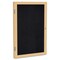 Ghent Enclosed Rubber Bulletin Board 36"x24", 1 Door PW13624TR-BK - alternate 1