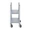 Amgood 14 in. x 14 in. Stainless Steel Rice Warmer Stand with Wheels AMG RW-1414-Z - alternate 3