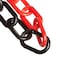 Mr. Chain 2" x 100' Red/Black Plastic Safety Chain 50036-100 - alternate 1
