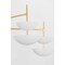 Corbett Lighting Evander 55 in. Chandelier Vintage Gold Leaf/Gesso White 477-55-VGL/GSW - alternate 2