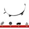 Mytee Products 26 in Heavy Duty Fuel Tank Support Strap for International ProStar 3676585C1, 2PK FTS-3676585C1x2 - alternate 2