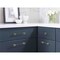 Amerock Urbanite 2-5/8 in 67 mm Length Brushed Gold/Matte Black Cabinet Knob BP67BGLMB - alternate 2