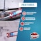 Krakenbond All Purpose RTV Silicone, Mold & Mildew Resistant, Waterproof, 10.1 fl. oz, Gray, 12PK KR100EGRASS-12 - alternate 4