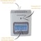Nile Products Calculating Time Clock, Employees In/Out Time Tracker, Small Business Punch Pack Bundle Time Cards, Ribbon, Keys 4500PP - alternate 2