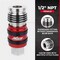 Milton Safety Coupler Set, 1/2" Sz, PK5 1773 - alternate 2