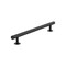 Amerock Radius 12 inch 305mm Center-to-Center Matte Black Appliance Pull BP54050FB - alternate 1