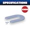 Barwalt Horseshoe Tile Spacers, 1/8 in, 500PK 3BWTHS500 - alternate 2