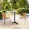 Flash Furniture Lila  Beige Rattan Indoor-Outdoor Restaurant Stack Chair, PK2 2-TLH-037-BGE-GG - alternate 3
