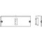 Siemens ALPHA 630 Universal Circuit breaker kit 1x 3VA12/VM12 250 A 3+4-pole H=200 8GK6721-2KK23 - alternate 2