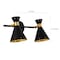 Jonathan Y Elroy 18.25" 2-Light Iron Retro Contemporary LED Track Light , Black/Gold JYL9904A - alternate 2