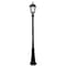 Gama Sonic Royal Bulb Solar Lamp Post, GS Solar Light Bulb, Single Lamp, Black 98B001 - alternate 1