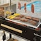 Koolmore 72 in. Argentine Santa Maria Charcoal and Wood Grill, Adjustable Outdoor BBQ, Black KM-OG-AW-72 - alternate 2