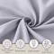 Lavish Home Brushed Microfiber Twin XL Sheet Set-3 Piece Bed Linens-Fitted & Flat Sheets, Pillowcase, Gray 66-MF75S-TXL-SIL - alternate 3