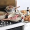 Bakken-Swiss 20-Piece Cookware Set, Granite Non-Stick, Eco-Friendly, Oven-Safe, All Stoves BKCAS20CRM - alternate 2