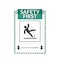 C-Line Products Ticket Holder, White, Green, Vinyl, 9.8" W, 13.6" L, 0.1" H 44103 - alternate 2