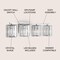 Jonathan Y Coco Prism Vintage 29.75" 4-Light Metal/Glass Classic Glam LED Vanity Light, Chrome JYL3555A - alternate 2