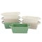 Martha Stewart Vanowen 6 Piece 5.1 Inch Stoneware Mini Loaf Pan Set in Assorted Colors 144622.01 - alternate 1