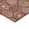 Homeroots 3' X 5' Orange Beige And Gray Floral Medallion Washable Indoor Outdoor Area Rug 614623 - alternate 3