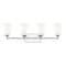 Z-Lite Oren 4-Light Vanity, 31 in W, Chrome 7004-4V-CH - alternate 3